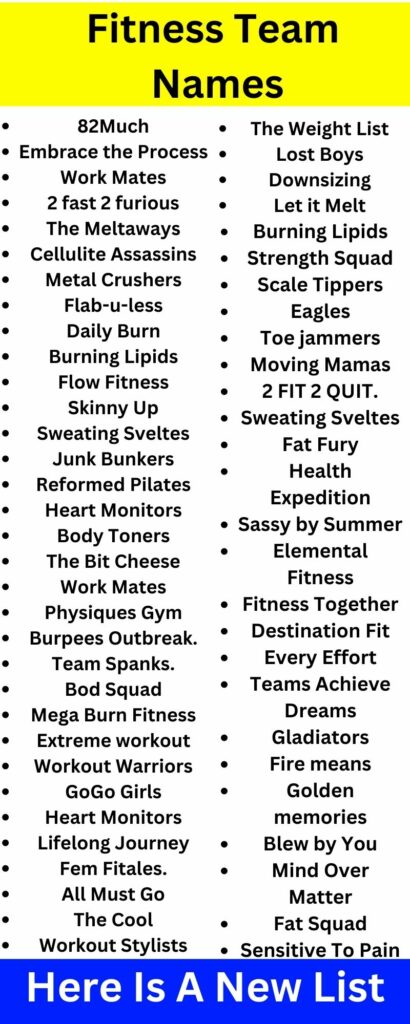 Workout names in gym hot sale