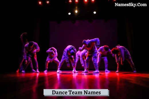 New Dance Group Names