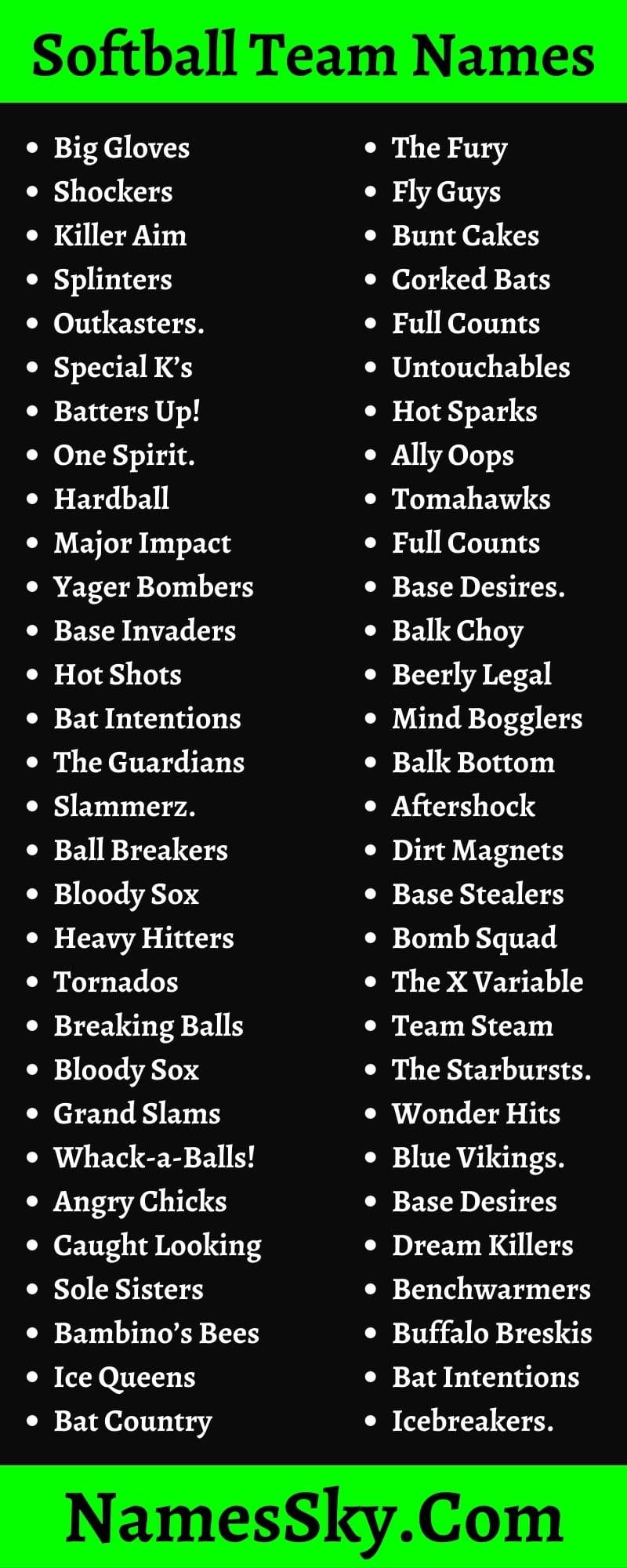 softball-team-names-690-funny-names-for-softball-team