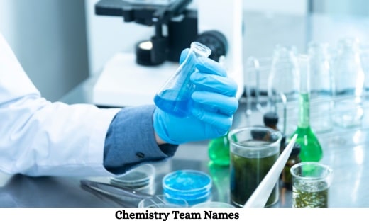 Chemistry Team Names