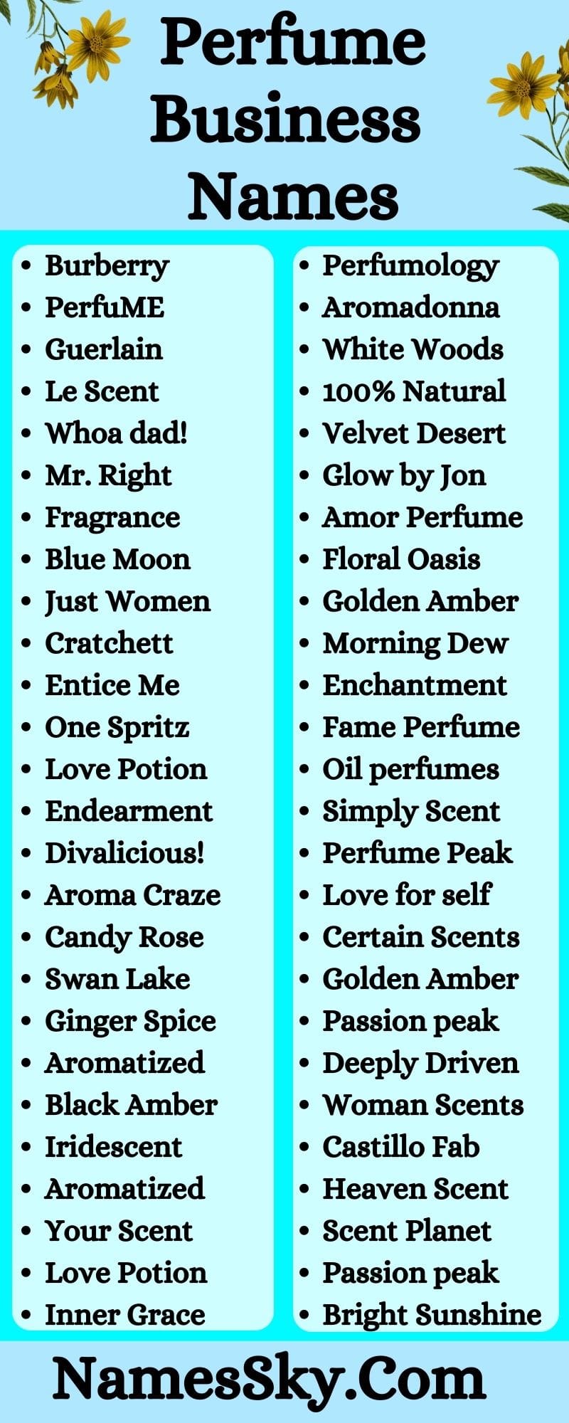 399 Satisfying Perfume Business Names Ideas For You | vlr.eng.br