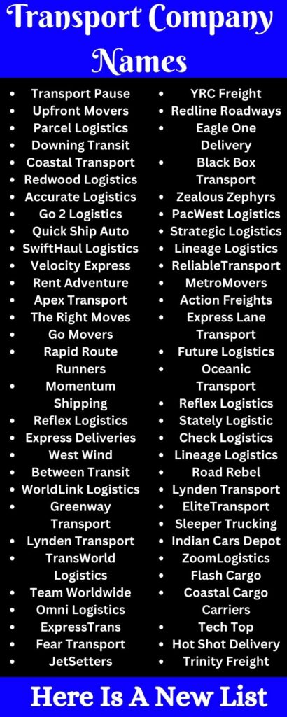 Transport Company Names.2