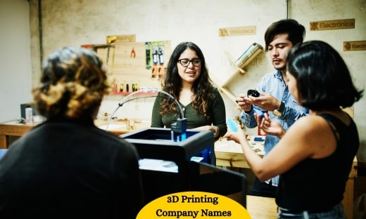 3D Printing Company Names