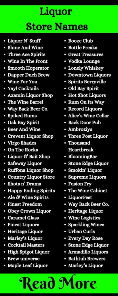 Liquor Store Names1