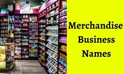 Merchandise Business Names