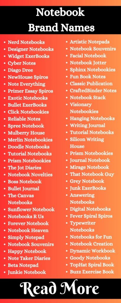 Notebook Brand Names2