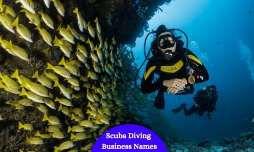 Scuba Diving Business Names1