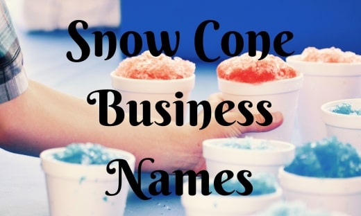 Snow Cone Business Names.1