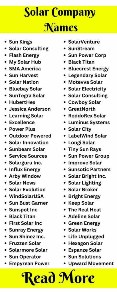 Solar Company Names.2